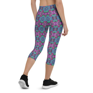 Women's Capri Leggings, Jardin-des-Plantes