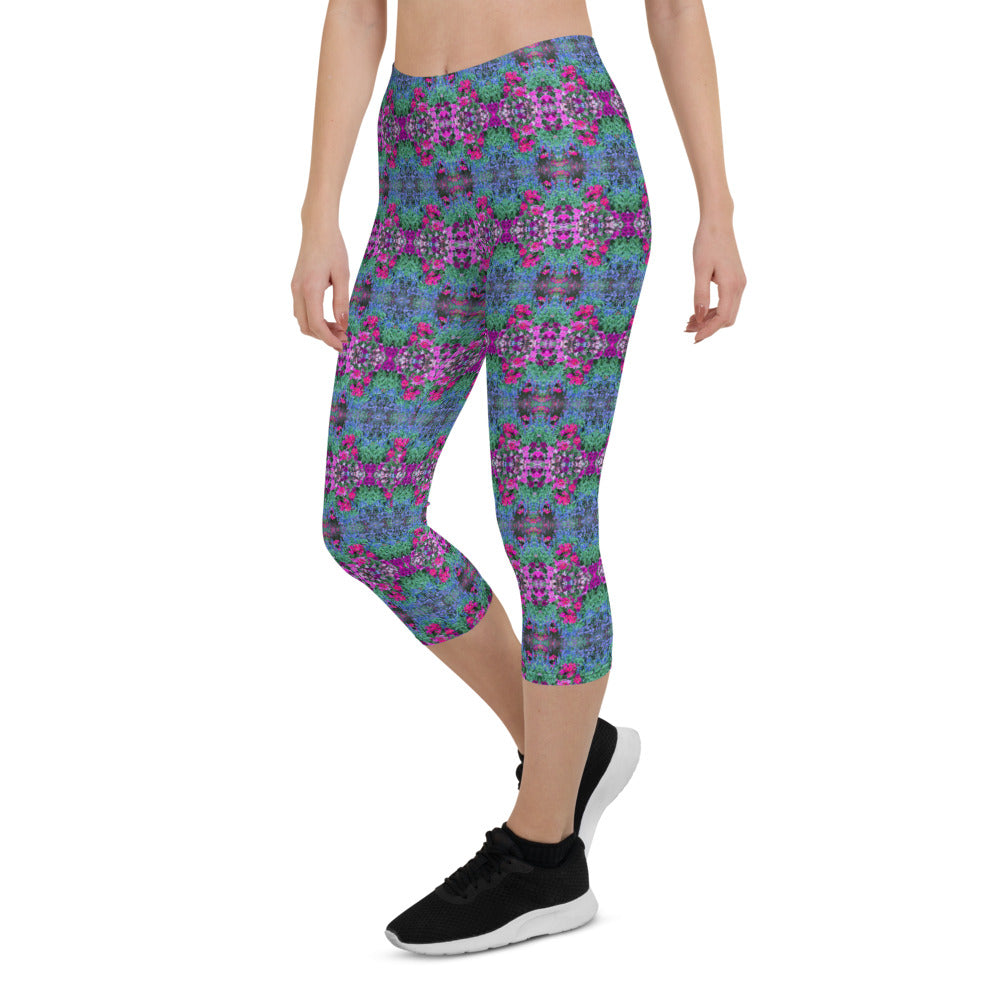 Women's Capri Leggings, Jardin-des-Plantes