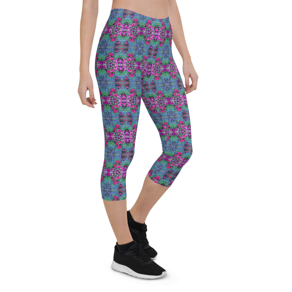 Women's Capri Leggings, Jardin-des-Plantes