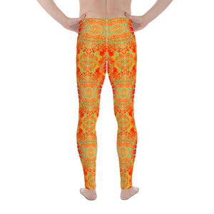 Men's Leggings, Electric Lilly