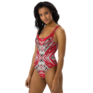 Women's One-Piece Swimsuit, Mercury