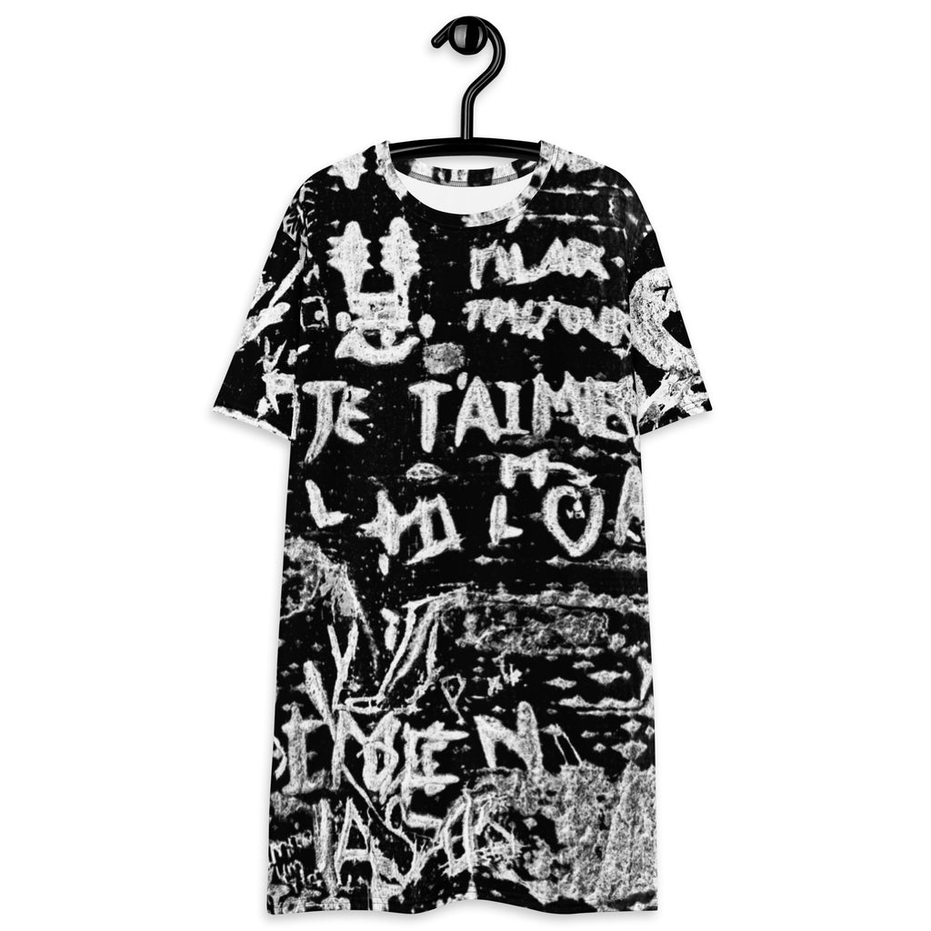 Tunic Top, Paris Birch Tree, Je T'aime