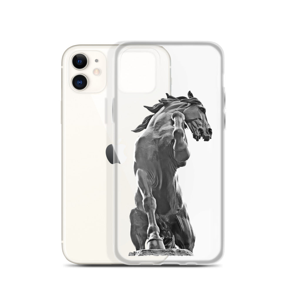 Snap Case for iPhone®, Black Horse