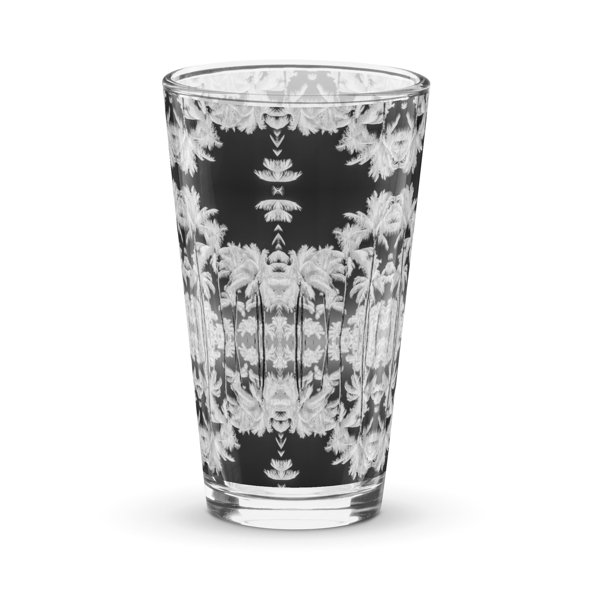 Palm Tree Collection Shaker pint glass