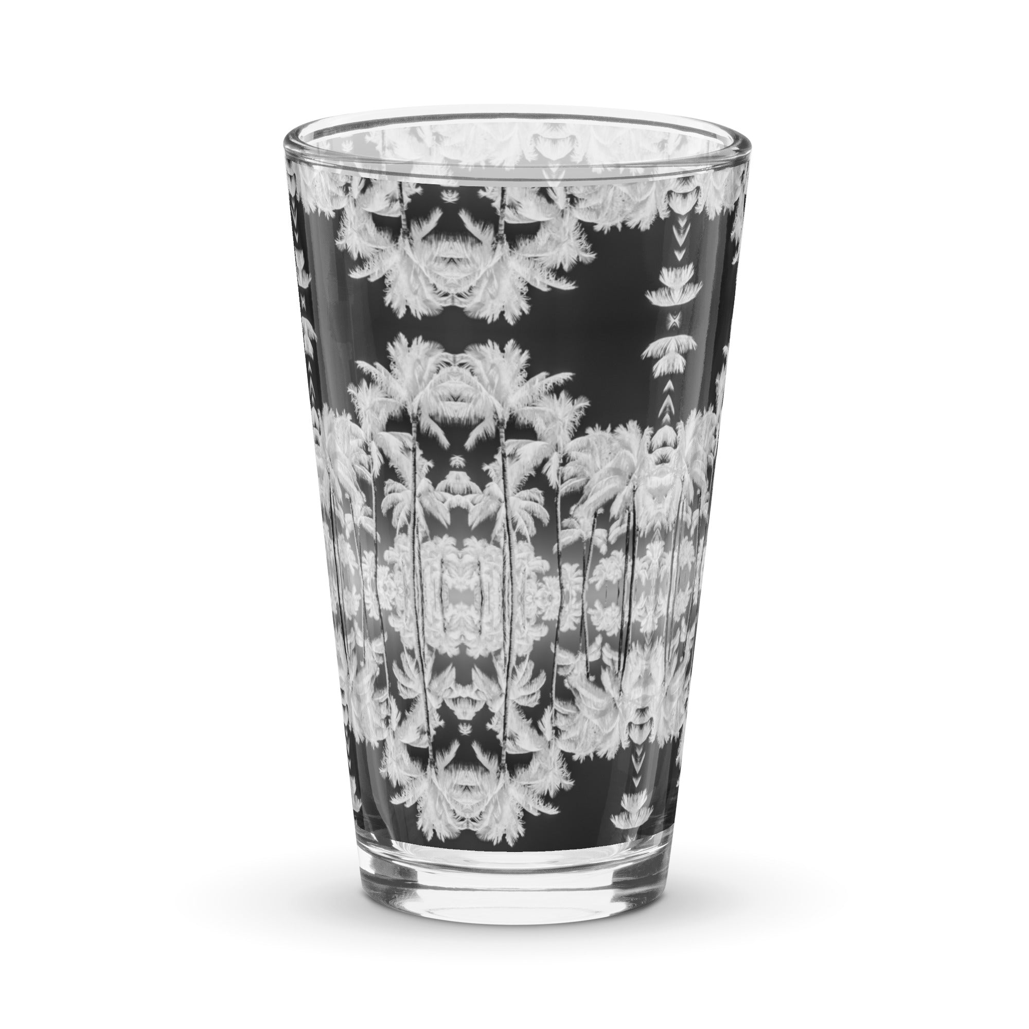 Palm Tree Collection Shaker pint glass